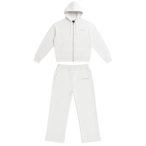 “GHOST” ZIP-UP TRACKSUIT // OFF-WHITE