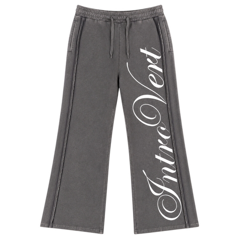 “INTROVERT” TRACK PANTS // GREY
