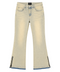 “ZIPPER” FLARE JEANS // TINTED WASH