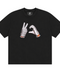 "2CHASE X INTROVERT" GRAPHIC OVERSIZED TEE // OFF-WHITE