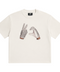"2CHASE X INTROVERT" GRAPHIC OVERSIZED TEE // OFF-WHITE