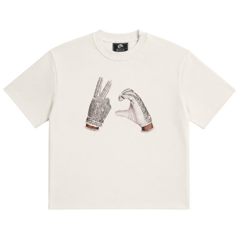 "2CHASE X INTROVERT" GRAPHIC OVERSIZED TEE // OFF-WHITE